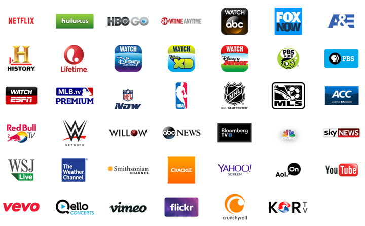 Apple TV Content Providers US