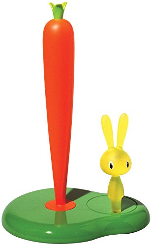 Alessi Bunny Carrot Kitchen Roll Holder