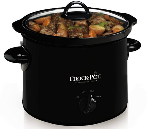 Crock-Pot SCR300-B Manual Slow Cooker 3-Quart