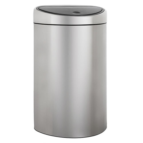 Brabantia Twin Recycling Touch Bin Fingerprint Proof Stainless Steel 10 and 23L