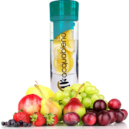 Premium Fruit Infuser Water Bottle Acquablend 24oz
