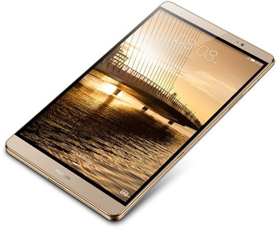 Huawei MediaPad M2 8 profile gold