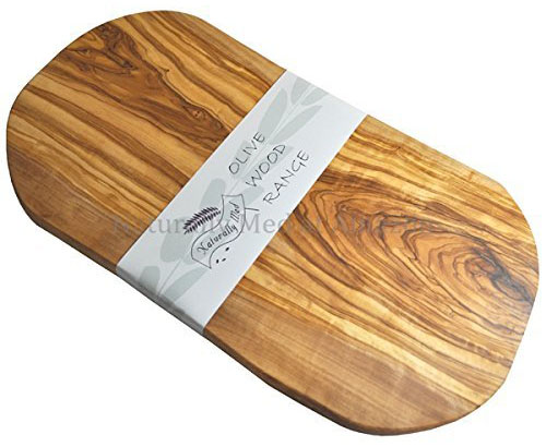 Naturally Med Olive Wood Chopping Board