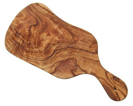 Olive Wood 38cm Chopping Board with Handle 15 inch
