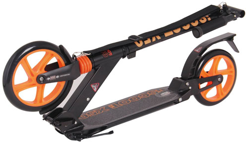 Ultimate iScoot X50 Adult Kick Scooter Folded