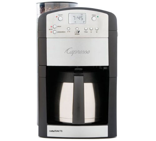Capresso 464 CoffeeTeam GS with Stainless Steel Carafe