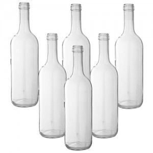 Lakeland Clear Wine Bottles