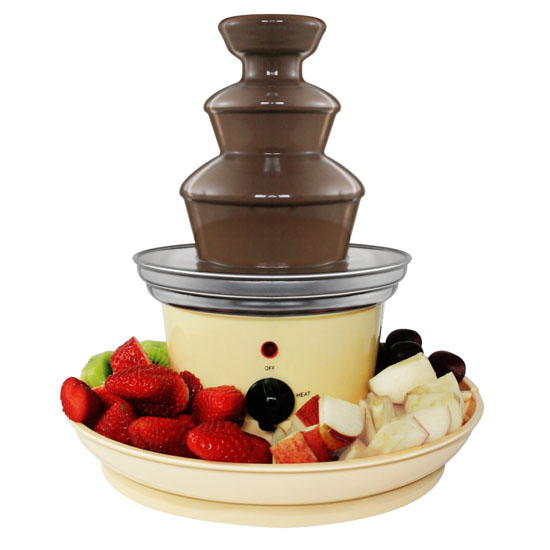 Mini Chocolate Fountain Serving Trays JMPosner