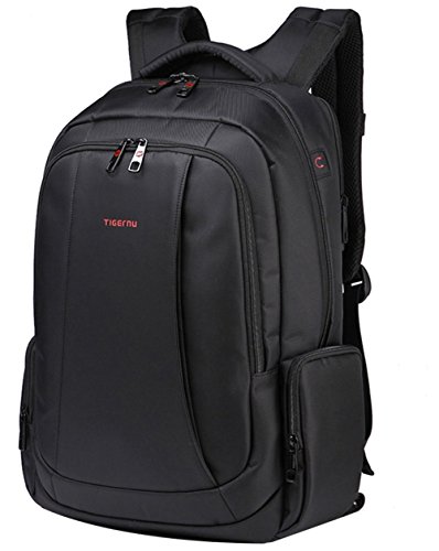 Uoobag KT-01 Slim Business Laptop Backpack Anti-theft Travel Bag Up To 15.6 inch Black