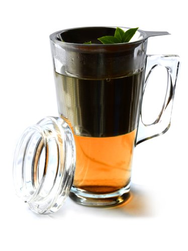 Asobu Tea Mug with Stainless Steel Infuser