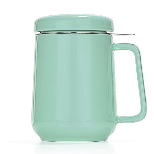Tealyra  Peak Ceramic Tea Cup Infuser