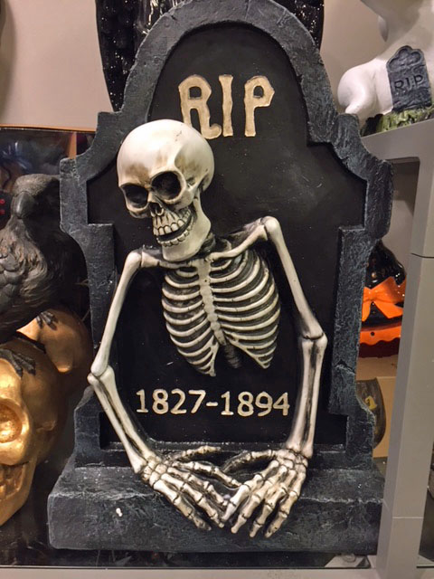 Skeleton from Tomb Stone