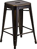 Industrial Kitchens - Metal Bar Stool