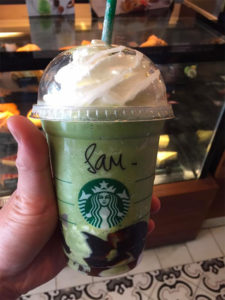 Samuel Tan Loves Frappuccino