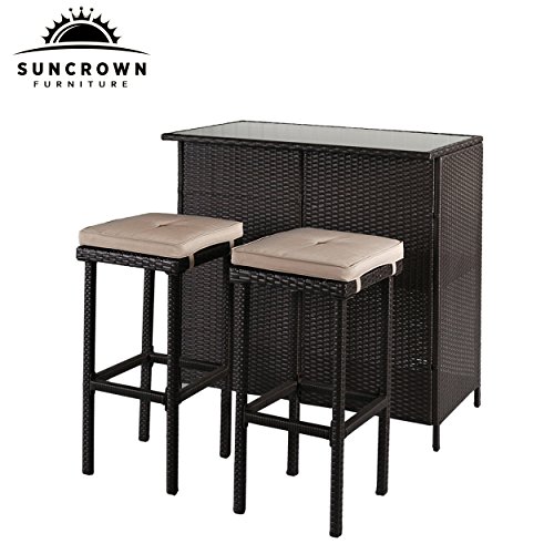Patio Bar Table Set from Amazon