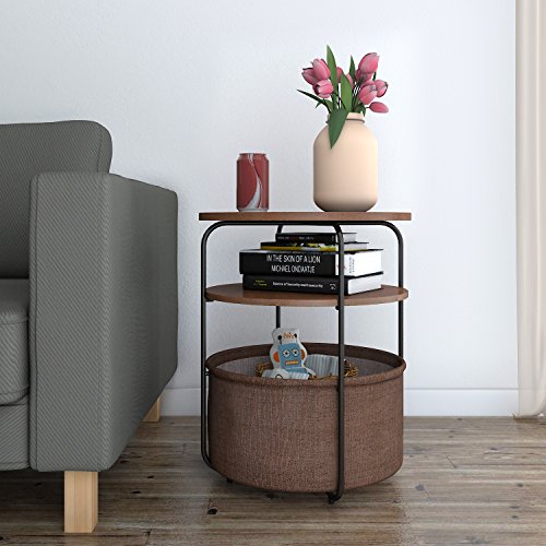 Side Table with Storage