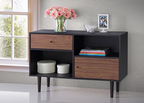 Sideboard with Storage Shelves, Drawer and Cupboard