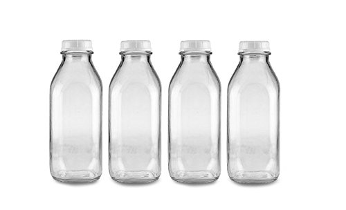 Glass Milk Bottles