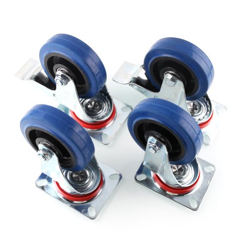 Heavy Duty Plate Castors 4-inch