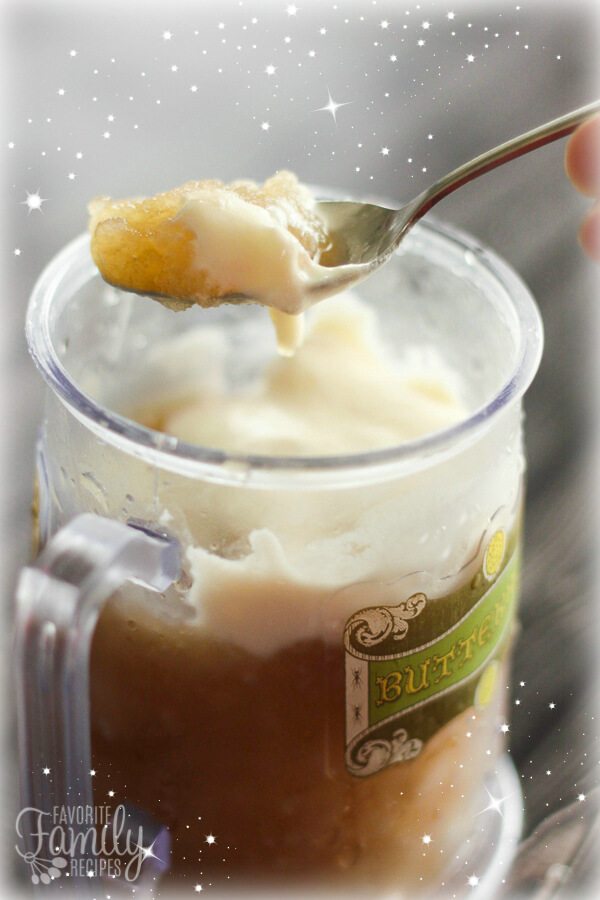 Magic Frozen Butterbeer Slush