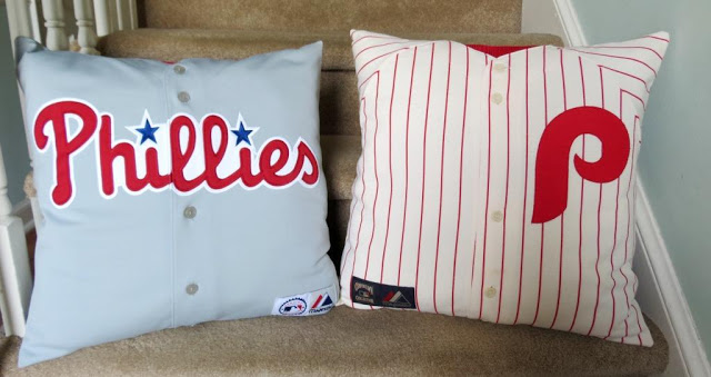 Turn old shirts into pillow or cushion cases