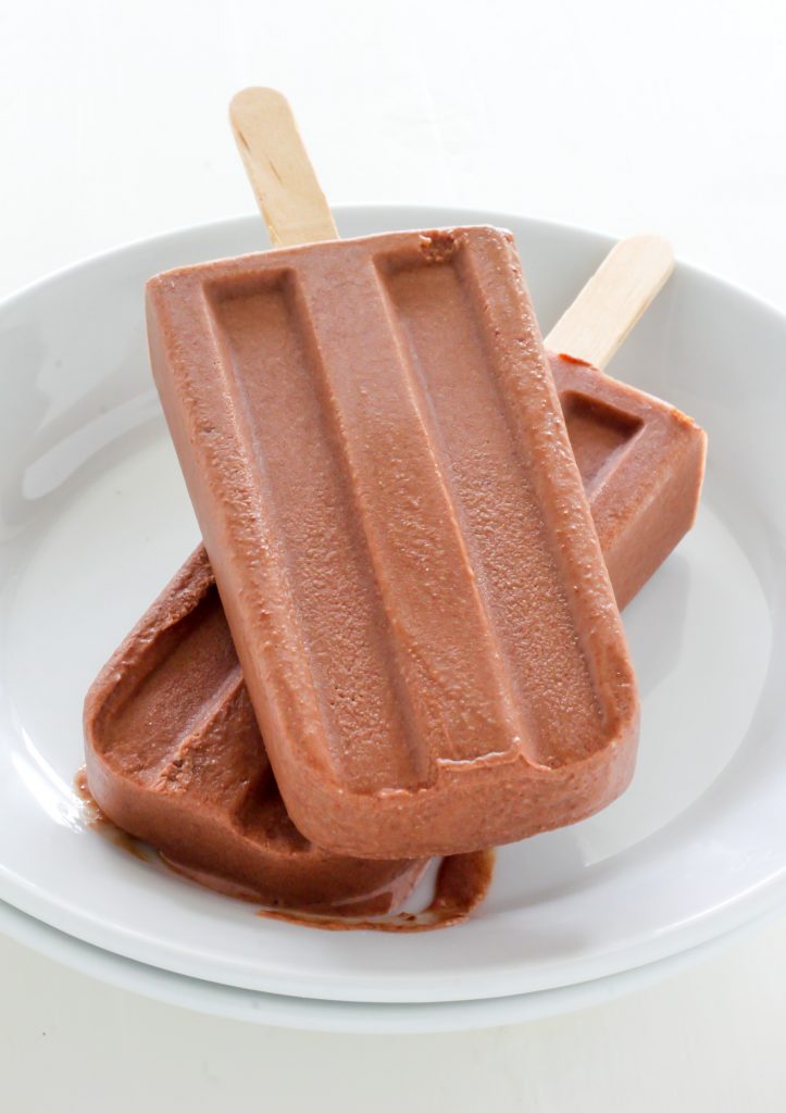 Greek Yogurt Chocolate Fudge Pops