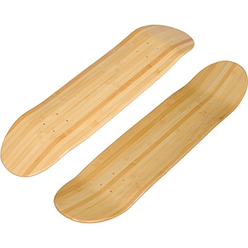 Plain Bamboo Skateboard Decks for Shelves