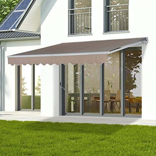 Retractable Awning for Garden