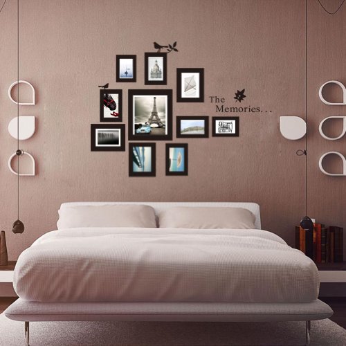 Photo Wall With Decal Frames