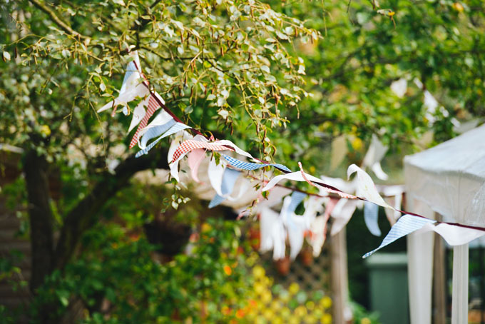 bunting summer party