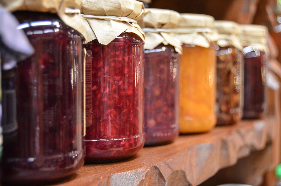 Making jams from your harvest