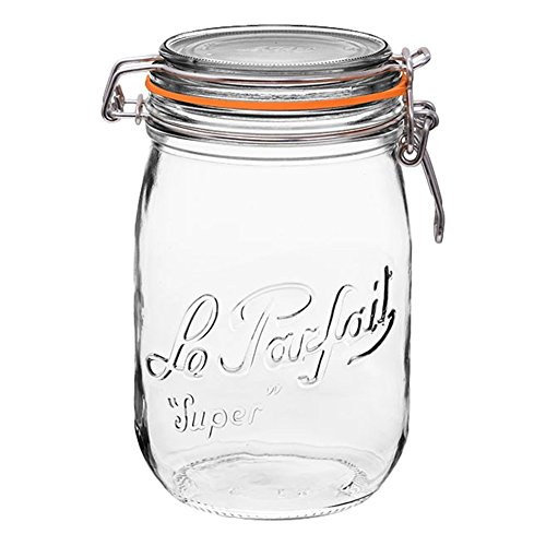 Le Parfait Super Jars - French Glass Jars for Preserves