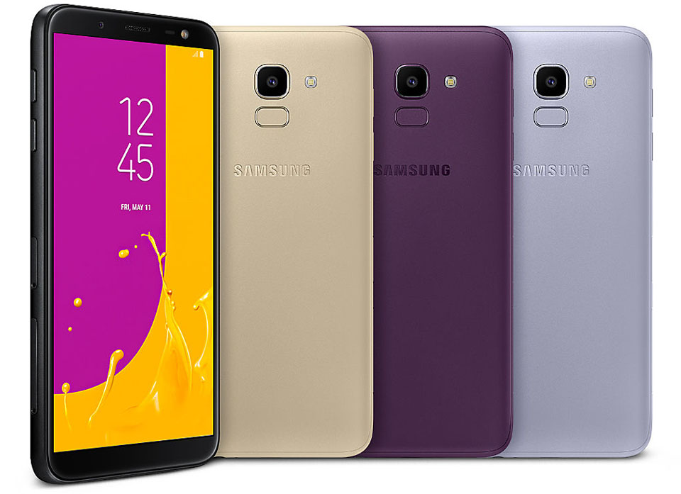 Samsung Galaxy J6 Colours