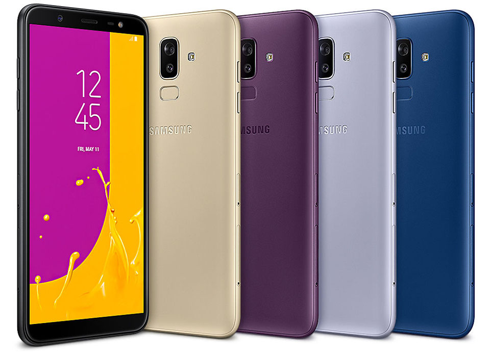Samsung Galaxy J8 Colours
