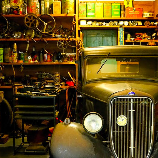 old garage makeover