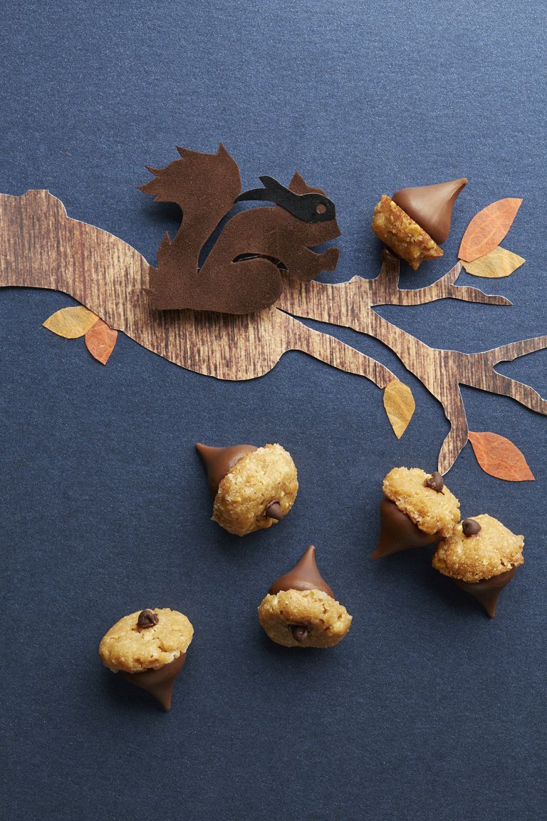 peanut butter acorns