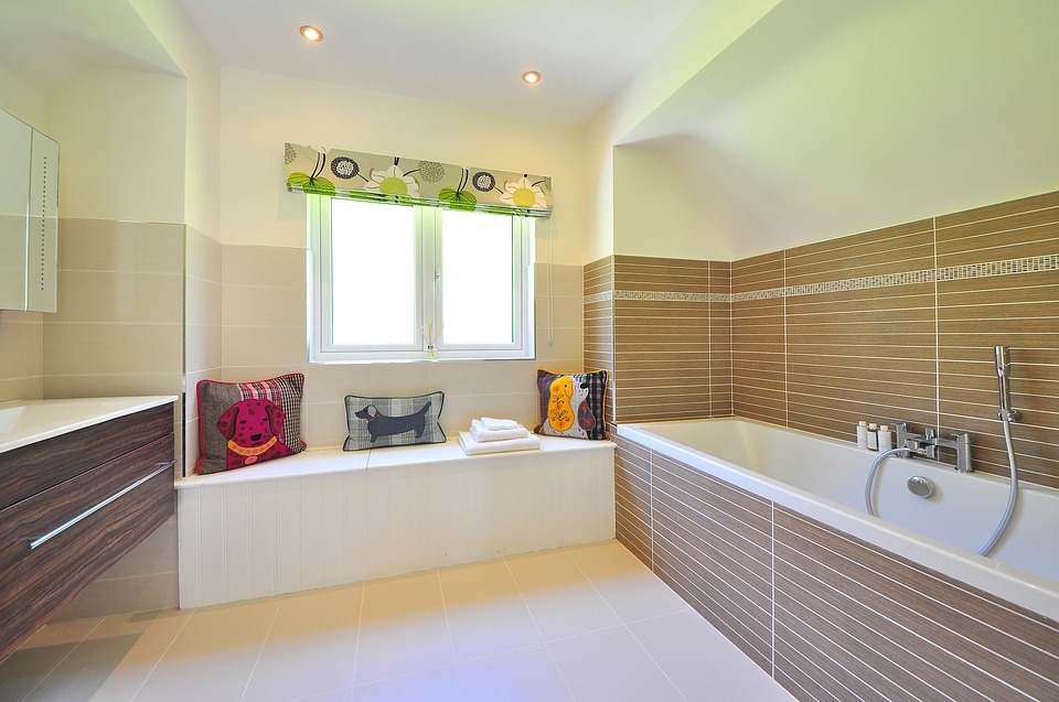 Plush Seating Area in the Bathroom