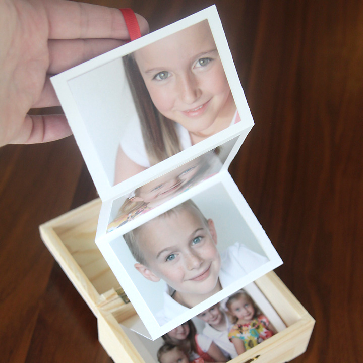 photo gift box for grandparents