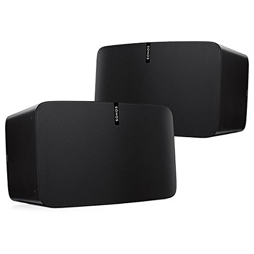 A pair of Sonos Play:5 for Stereo Effect