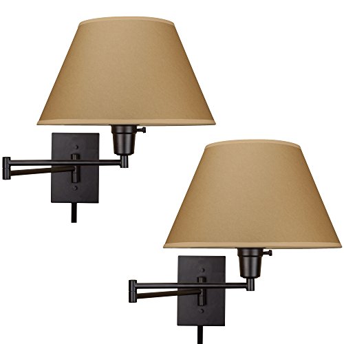 Kira-Home-Cambridge-Swing-Wall Mounted Bedside Light