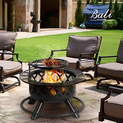 BALI Outdoors Wood Burning Fire Pit