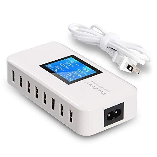 Veebon Multiple USB Charger 8-Port Charging Station