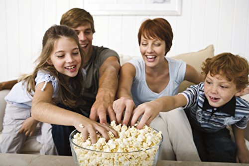 Family Enjoying Popcorn