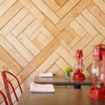 Barn Wood Accent Wall For The Dining Area