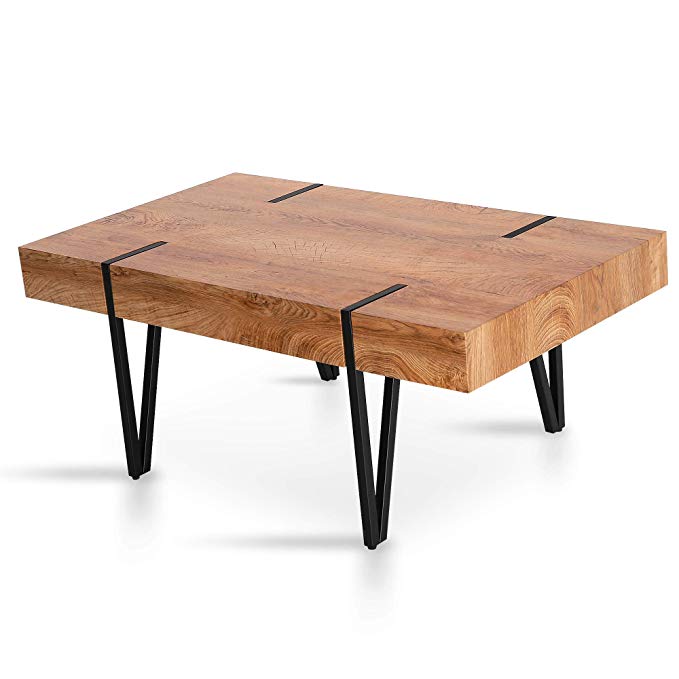 Mcombo Modern Industrial Coffee Table