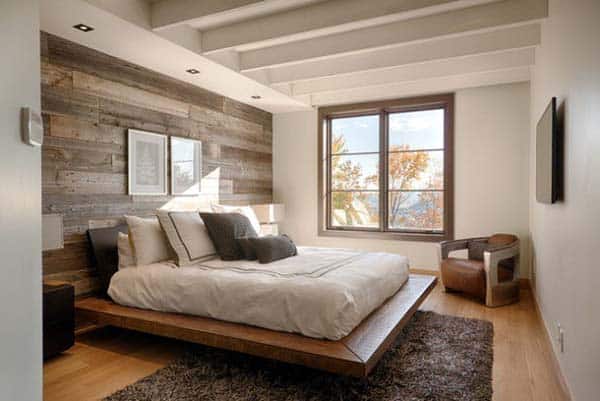 Modern Washed Wood-Accent-Wall