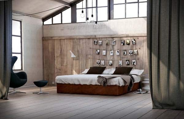 Spacious Barn Conversion-Wooden-Walls-with-Photos