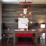 Reclaimed wood feature wall exquisite ways to incorporate into your dining room