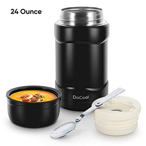 DaCool Hot Food Jar Stainless Steel Vacuum Thermos