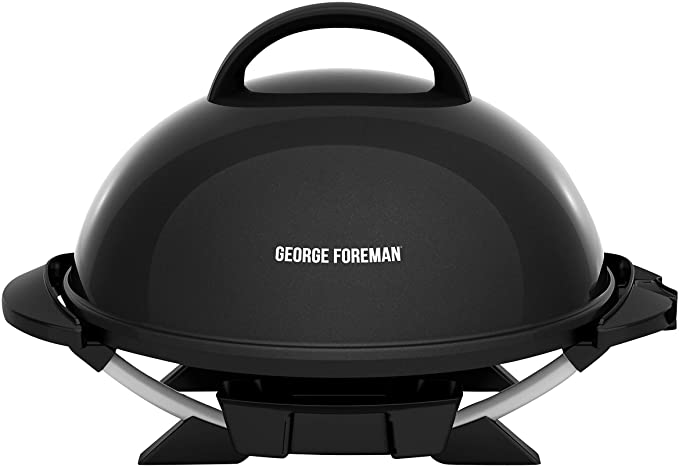 George Foreman GIO2000BK Indoor Outdoor Electric Grill